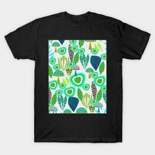 Fresh abstract greenery T-Shirt